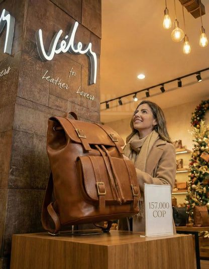 Morral VЕLЕZ Cuero Legítimo Más Deseado – Oferta especial 80% OFF Solo Hoy!🎁